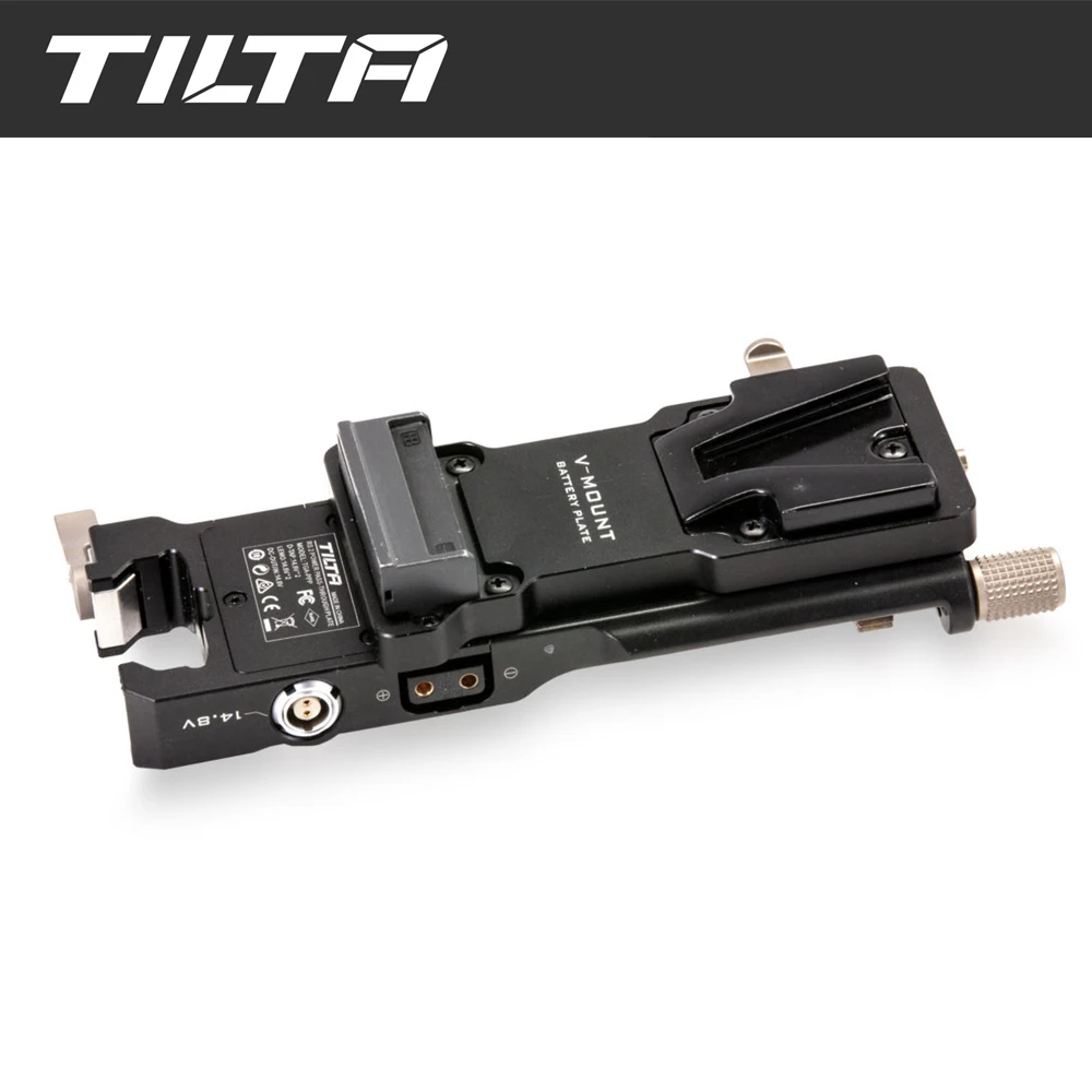 

TILTA DJI RS2 Accessories TGA-PPK-V V Mount Battery Plate to RS 2 Power Pass-through Plate Kit & Gold Mount