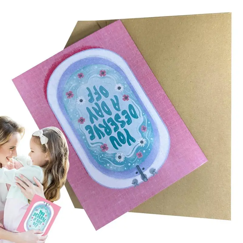 

Happy Birthday Prank Card With Glitter & Press Button Activation Greeting Talking Creative Mother's Day Music Greeting Card