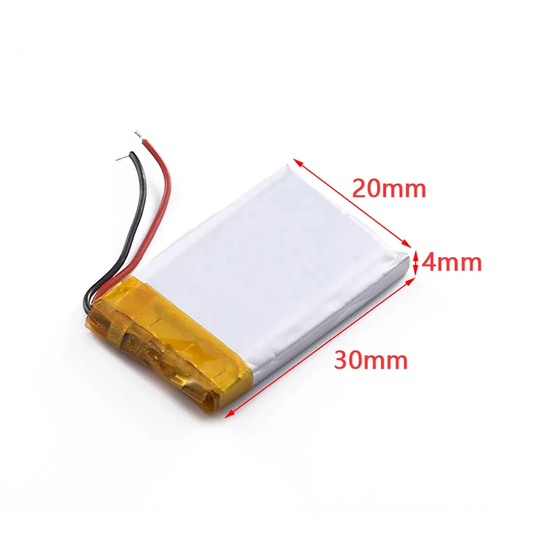 Литий-ионный полимерный аккумулятор 150 мАч 3 7 в 402030 перезаряжаемые