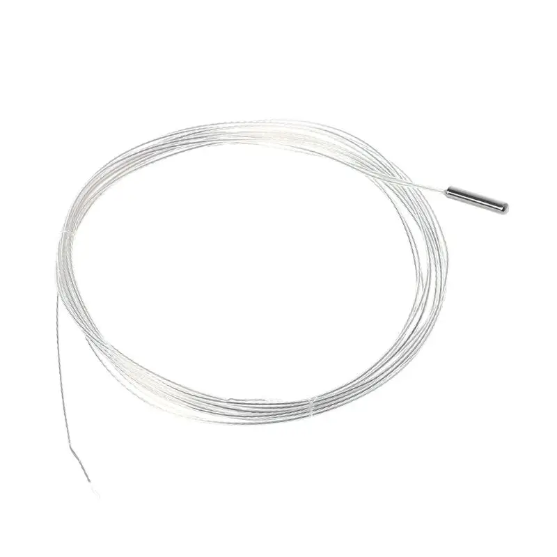 

PT1000 Probe 3mm x15mm Platinum Resistance RTD Sensor 2 Meter Two Wires FEP Cable Temperature Detector Max -40 ~ 400℃