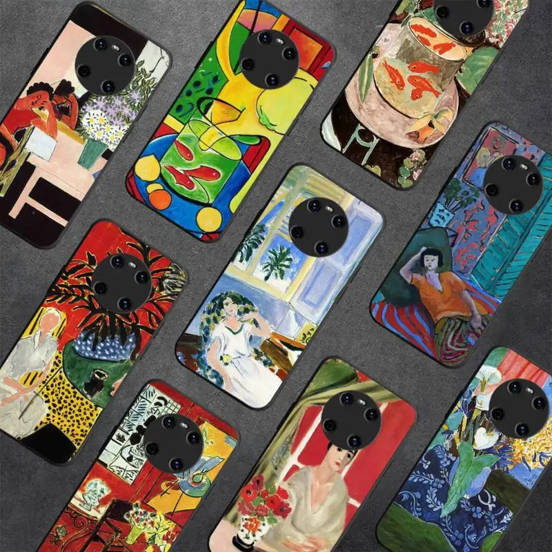 Henri Matisse Art Painting Phone Case For Huawei Y9 6 7 5 Prime Enjoy 7s 7 8 plus 7a 9e 9plus 8E Lite Psmart Shell