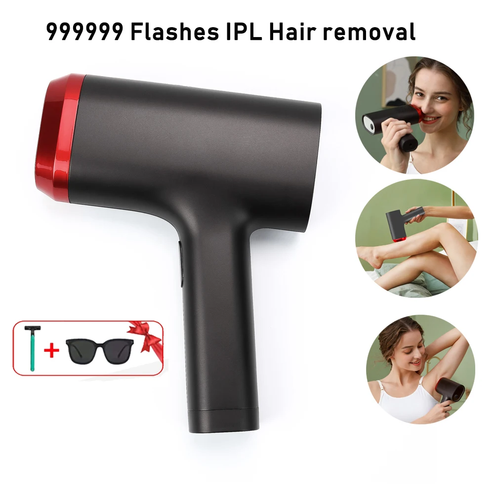 999999 Flashes Hair Removal High Quality Laser Electric Epilator Permanent Depiladora Painless IPL Photoepilator Hair Remover