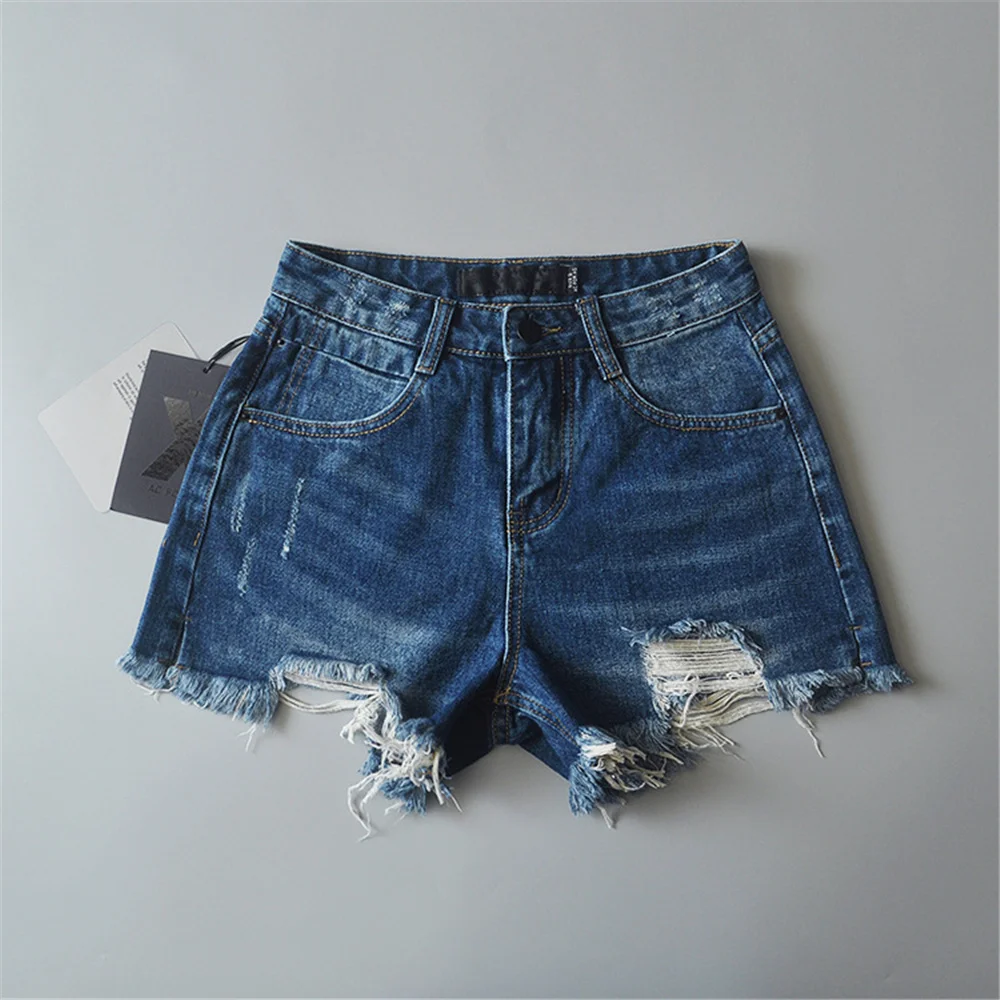 

Casual shorts, Summer denim shorts for women black jeans shorts women distressed short mujer white jean shorts ripped y2k s2023