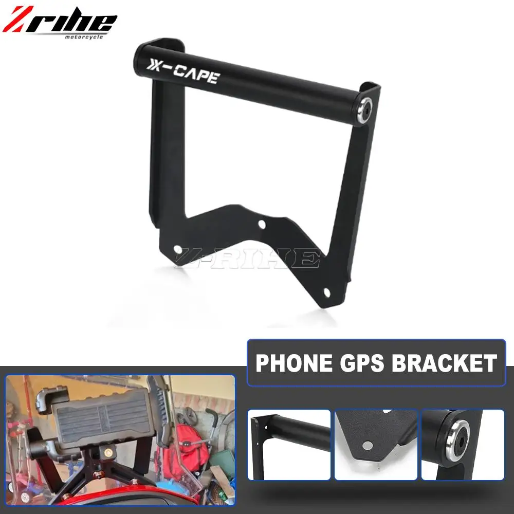 

New 2023 Motorcycle For X Cape 650 Navigation Bracket For Morini X-Cape 650 2022 - 2024 XCape Stand Holder Phone GPS Bracket
