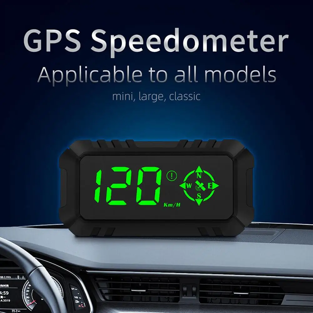 

G7 GPS HUD Display Speedometer Digital Car Head-Up Display Over-speed Alarm Universal For Bike Motorcycle Auto Projector