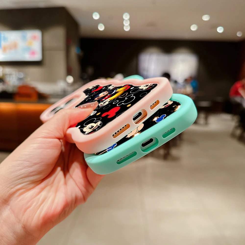 Macaron большая волна мягкая фотосессия для Tecno Camon 18 19 20 Spark 9 10C 20C GO itel P55 A70 SS125 Disney