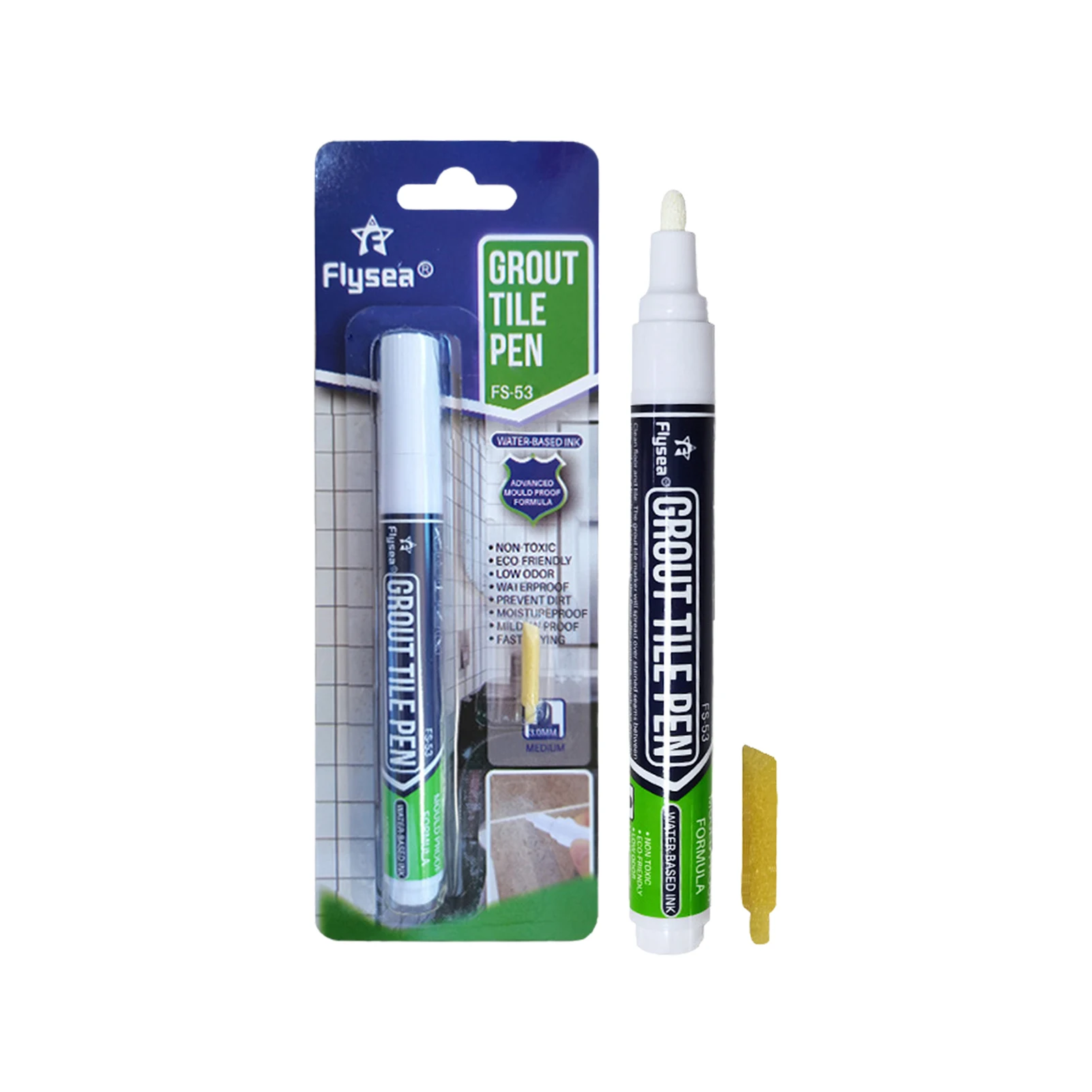

Tile Gap Filler Grout Pen Tile Gap Filler Grout Sealer For Bathrooms Kitchen Water-based Inks Tile Pen Grout Restorer Pen With