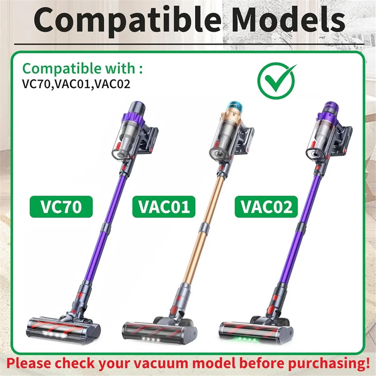 Фото (ABZD) Сменный фильтр для беспроводных пылесосов SMOTURE VAC01/VAC02/VC70 и пылесосов Ozeeco EC01 - 4 шт. №4