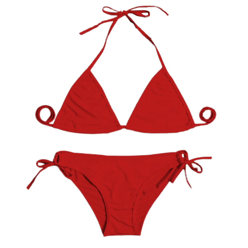 Женские стринги комплект бикини сексуальный купальник бандажный стиль