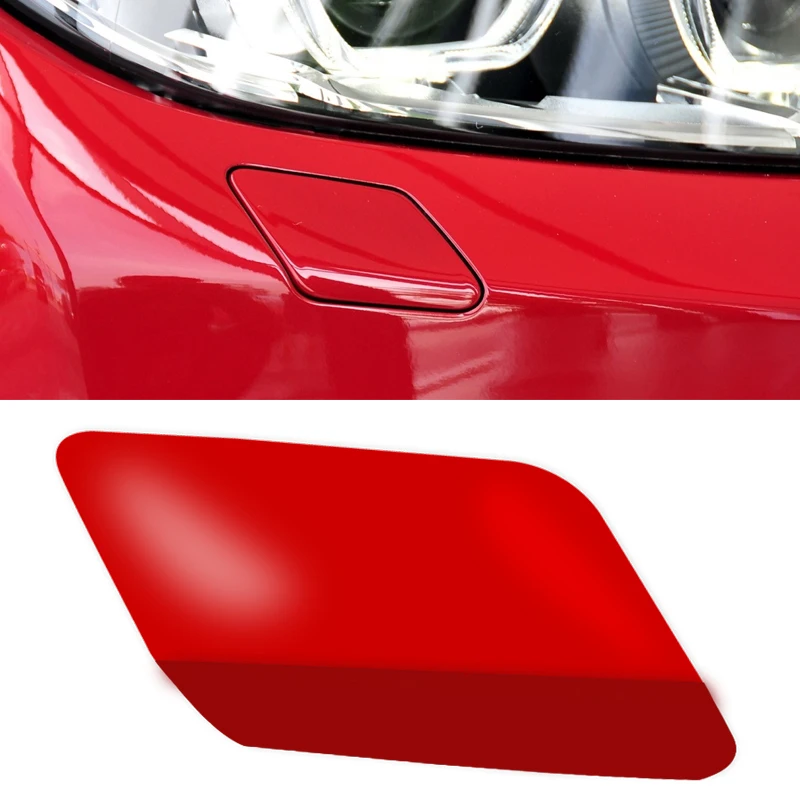 

Right Front Bumper Headlight Washer Spray Jet Nozzle Cap Cover Red Fit For BMW 3 Series E92 E93 LCI Coupe Convertible 2011-2013