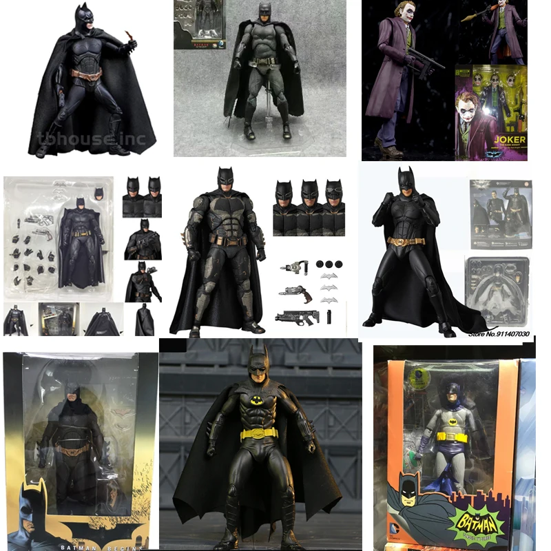 Экшн-фигурка NECA 1989 Брюс Уэйн Shf Джокер Mafex 056 064 017 модель детской модели игрушки