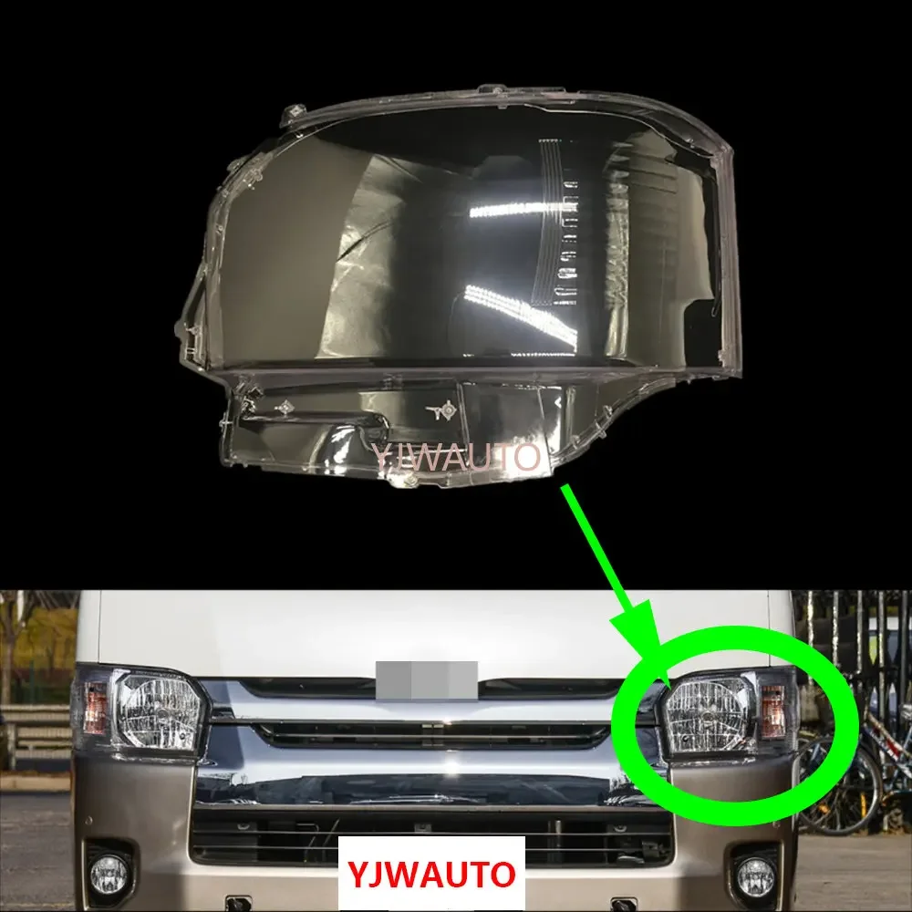 Для TOYOTA Hiace 2011 крышка фары замена линзы переднего абажура стекло авто корпус