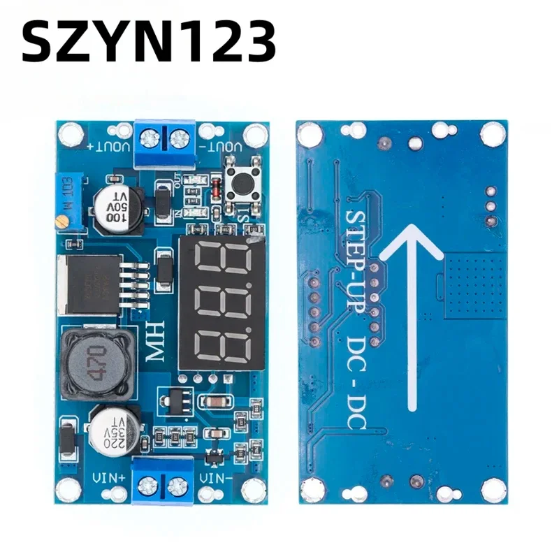 DC-DC XL6009 Цифровой повышающий модуль питания Регулируемый регулятор напряжения от