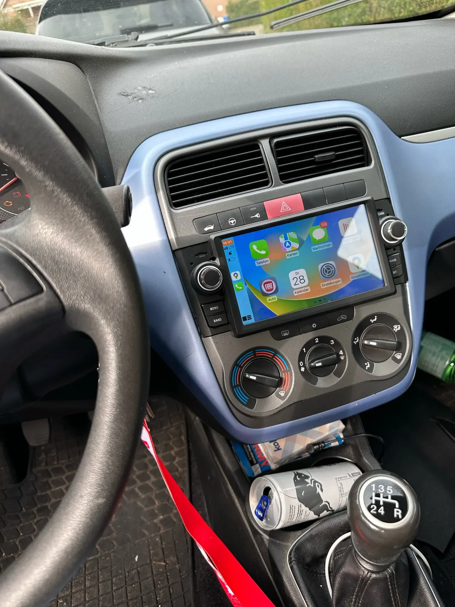 Фото Автомобильный радиоприемник CHSTEK Android 13 для Fiat Linea Grande Punto 2007 2008 2009 2010 2011 2012 Мультимедийный GPS Bluetooth WIFI 4G Carplay №5