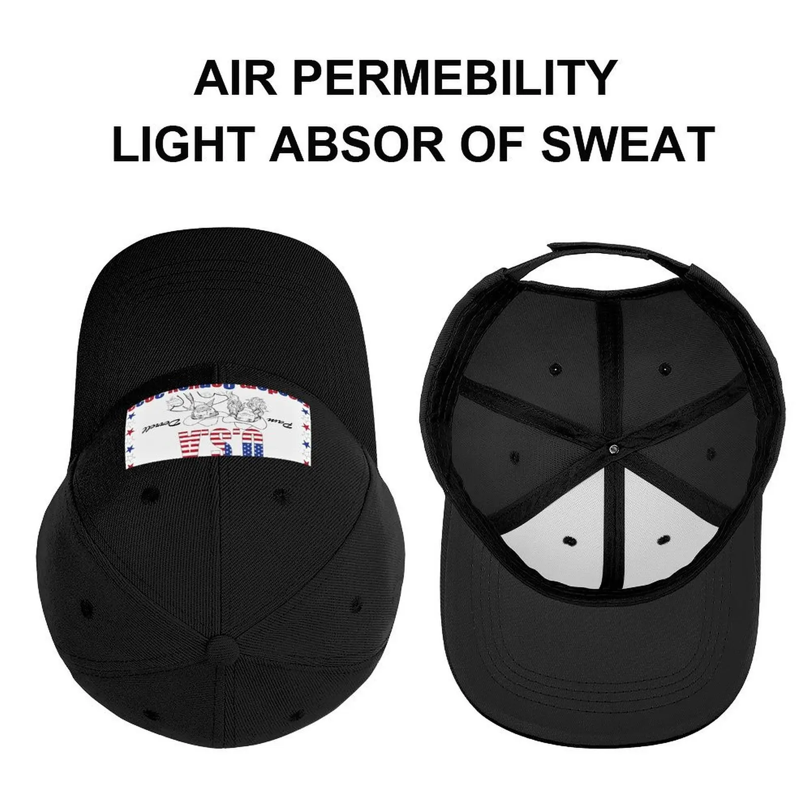 США Freedom Convoy 2022 - Pam Бейсбольная кепка Derrell на день рождения Рождество шляпа