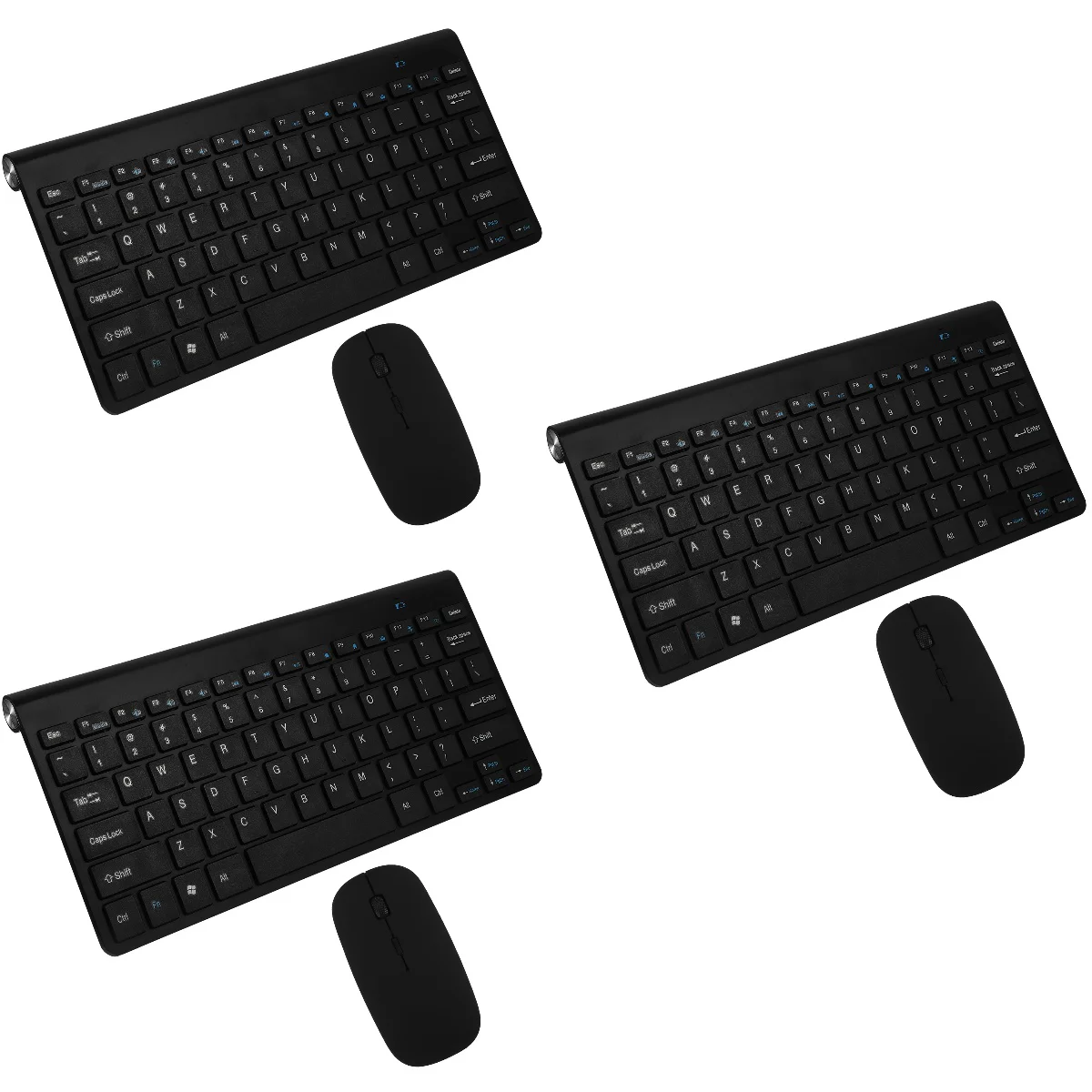 

Беспроводная клавиатура и мышь набор современный комбинированный ноутбук тихий компьютер компактный аксессуар