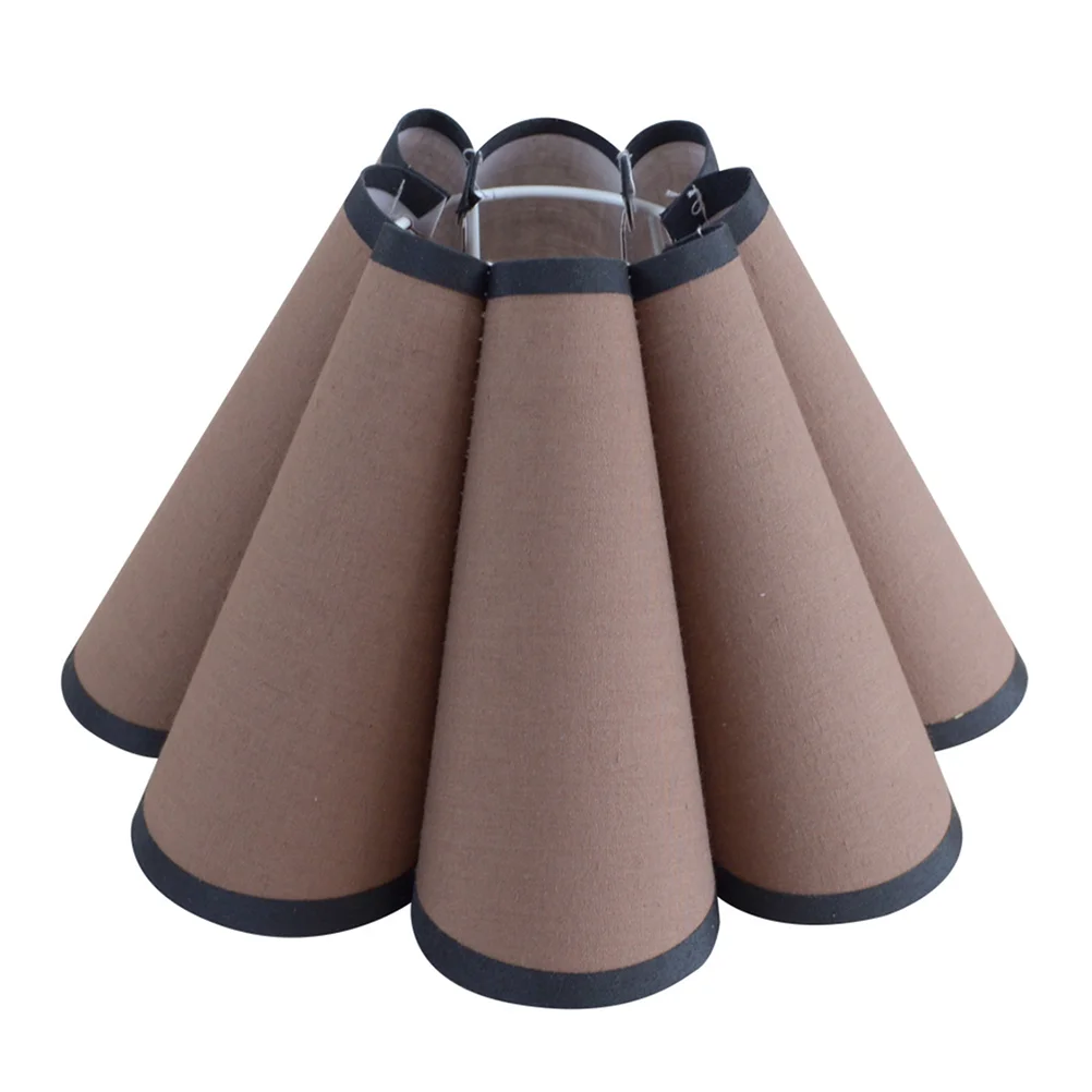 Абажуры для настольных ламп плиссированные базовые лепестки подвесные