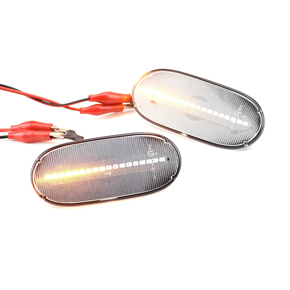 Для VW Crafter Mini 2006 Benz Sprinter W906 Динамический светодиодный боковой габаритный фонарь