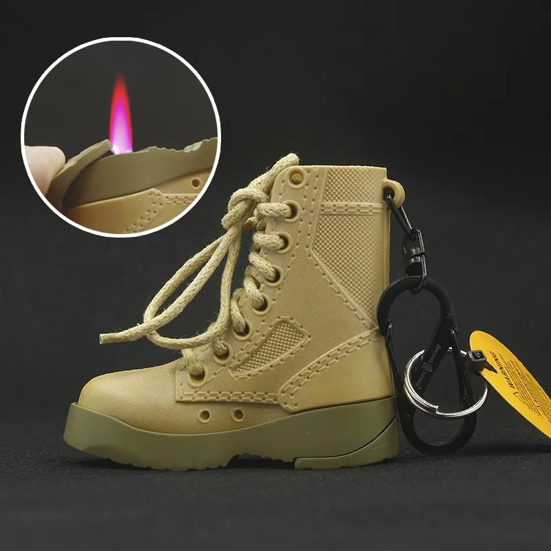 

Multi-functional Inflatable Lighter Boot-shaped Barbecue Igniter Cigarette Lighters Gift for Men Outdoor Lighters Smoking
