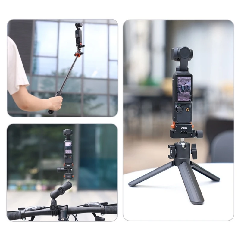 Портативная зарядная станция 573A для настольного кронштейна Pocket 3 из алюминиевого