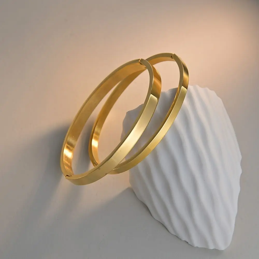 

2023 New 4mm C-Shape Open Adjustable Cuff Bangle Stainless Steel Cuff Bracelet Couple Lover Fashion Jewelry Gifts Wholesale