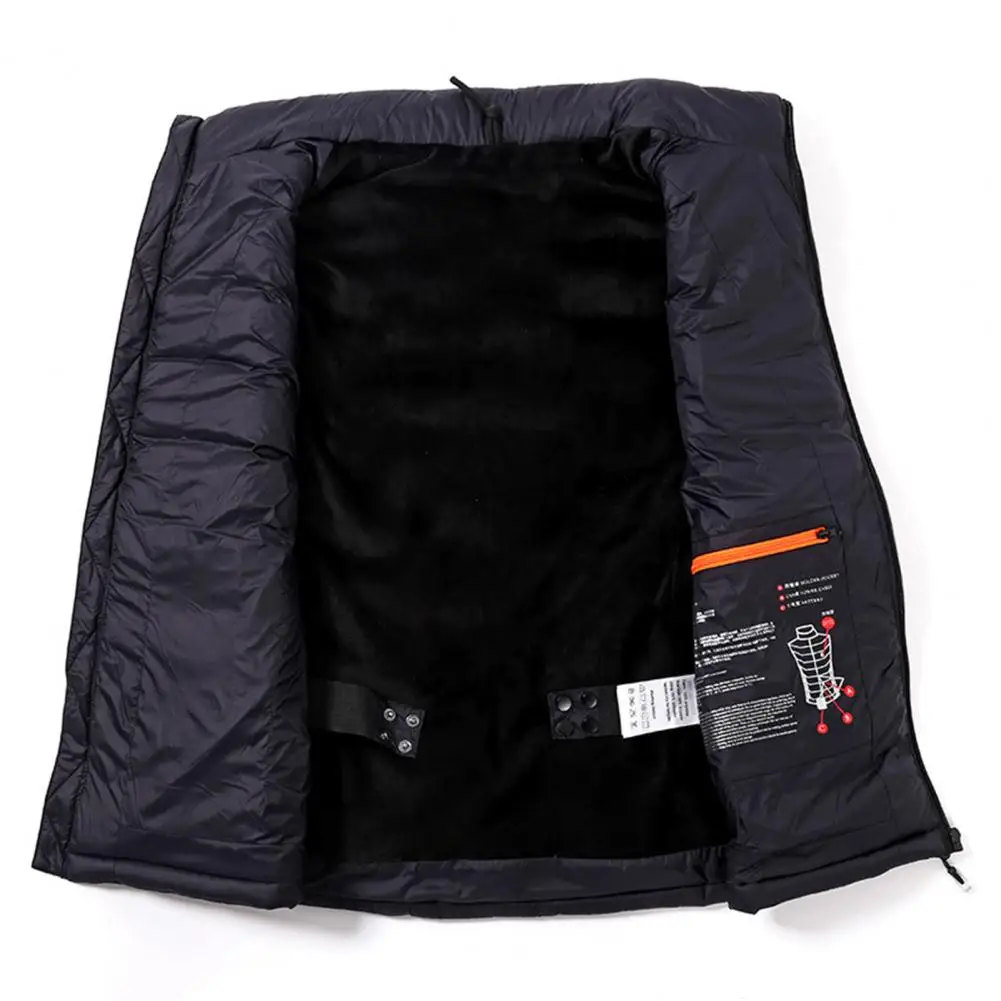 

Heated Vest Stand Collar Cozy Washable USB Heating Massage Vest Self Heating Vest for Parents