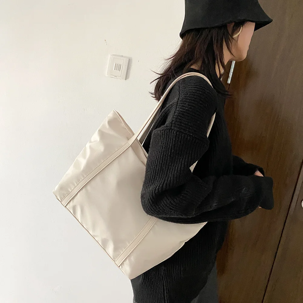 Unistybag Tote Bag for Women Large Capacity Shoulder Bag Designer Oxford Top-handle Totes Female Handbag Simple Shopping Bags