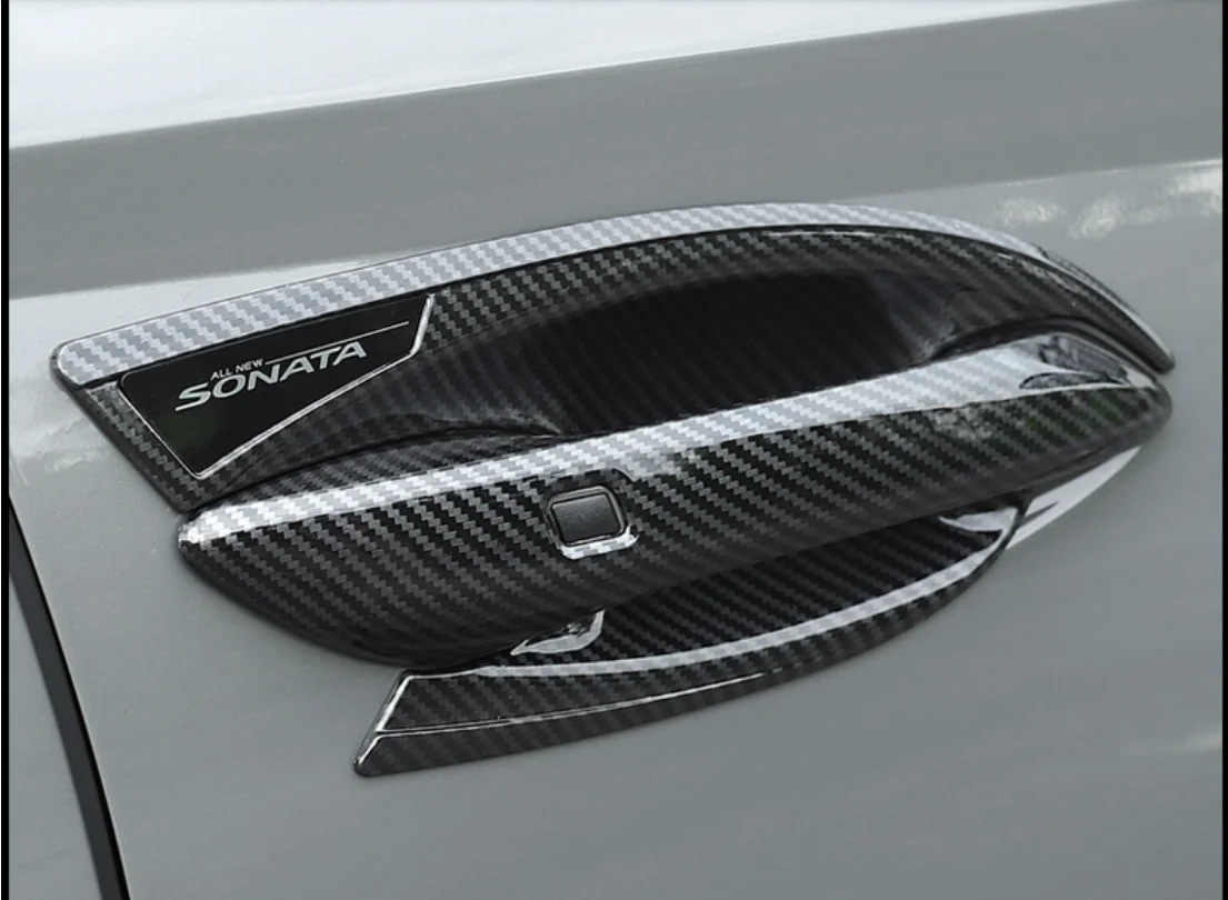 

For Hyundai Sonata 10th 2020 2021 2022 Accessories Outer Door Handle Cover Door Bowl Protection Cover Trim Sticker