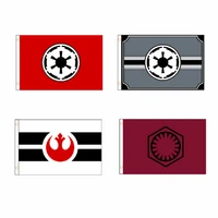 3x5 ft galactic empire rebel alliance flag for decor
