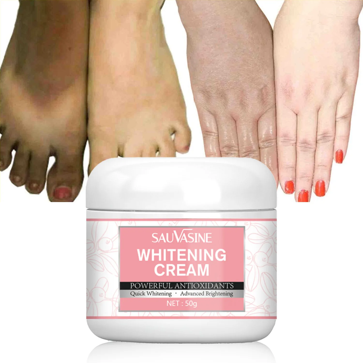 

Body Whitening Cream Face Lighten Serum Intimate Underarm Bleach Butt Inner Thigh Removal Melanin Private Dark Skin Correction