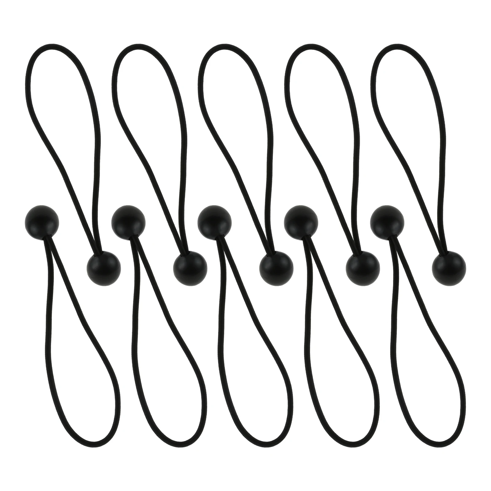 

10pcs Multifunctional Tarpaulin Tied Rope Ball Tarp Bungee Cord Elastic Band Tensioner Tie-Down Strap Tents Camping Cargo Hiking