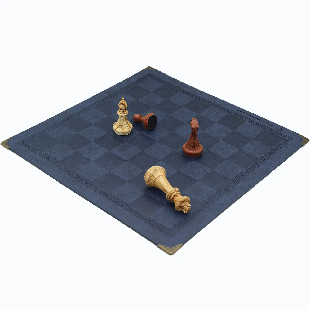 

9-color Leather Chessboard High-end Chess Luxury Table Game Chile Toy Backgammon Go Game Large Outdoor Chessboard Gift Series