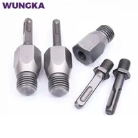 1 pc arbor adapter for electric hammer m22 thread diamond core dry wet drill bit hole saw power tools accessories