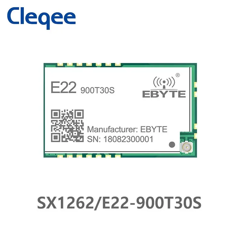 

E22-900T30S SX1262 1 Вт UART LoRa TCXO 915 МГц модуль беспроводной 868 МГц большой радиус действия IoT SMD IPEX передатчик интерфейса