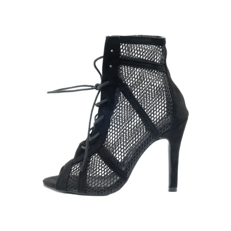 Новинка 2024 женские Босоножки на каблуке летняя трендовая обувь с высоким верхом