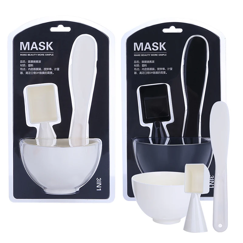 

3 шт./лот «сделай сам», маска для лица, чаша, кисть, ложка, набор для домашнего макияжа, косметические инструменты, косметическая маска для лиц...