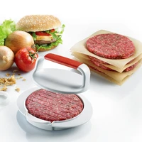 hamburger maker hamburger press round shape non stick chef cutlets hamburger meat beef grill burger press patty maker mold