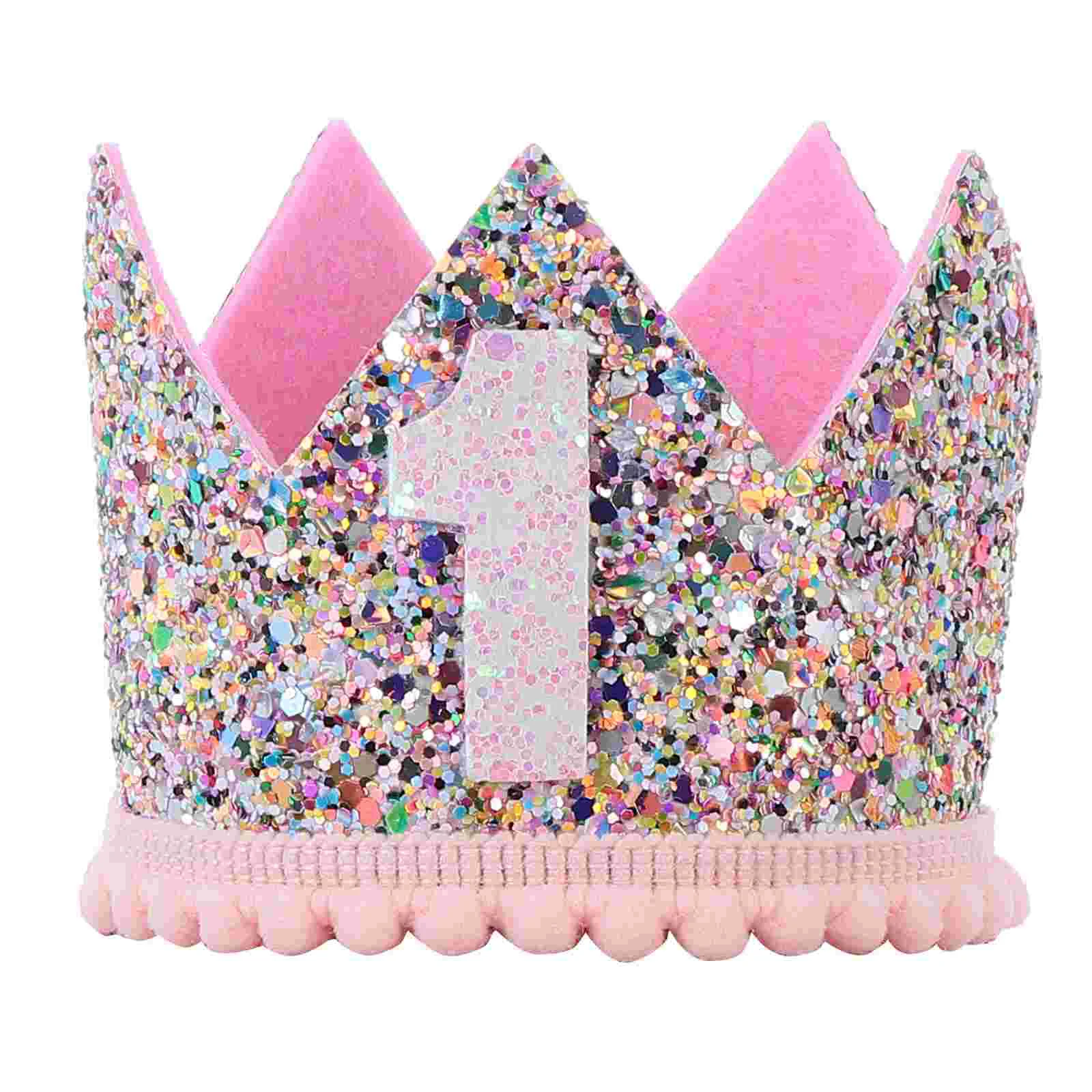 

Baby Infant Newborn 1st Birthday Party Hat Headdress Hair Accessory