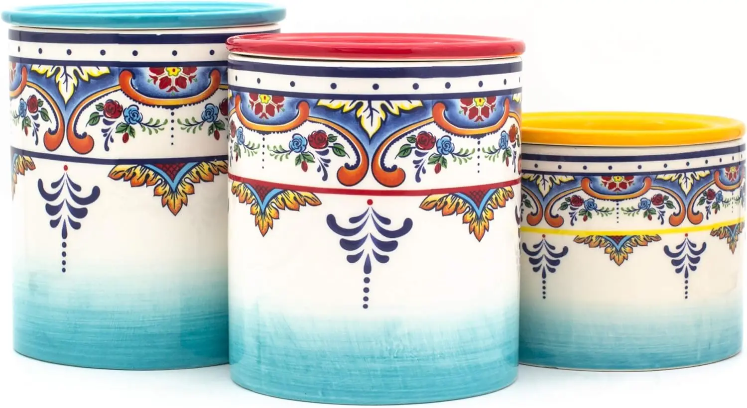 

Zanzibar Zanzibar-3pcs Canister, 3-Piece Set, Multicolor