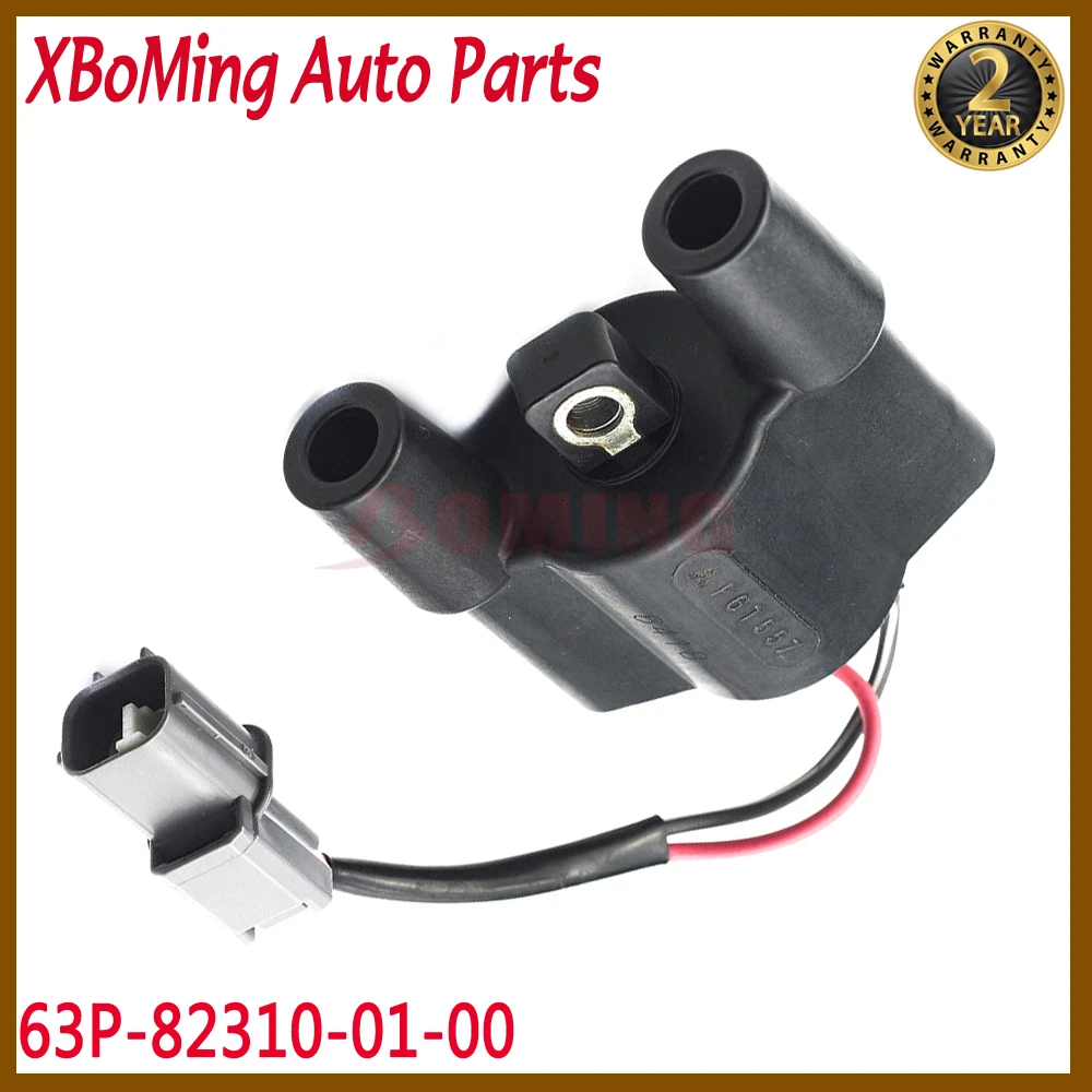 

Car 63P-82310-01-00 High Quality Ignition Coil For Yamaha F60 60 hp 4 stroke 2005 63P823100100 F6T557