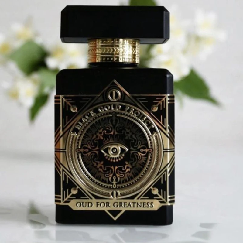

Luxury Brand Perfume balck gold 90ml Parfums Prives Oud for Greatness Perfumes Eau De Parfum 3fl.oz Long Lasting Smell EDP Men