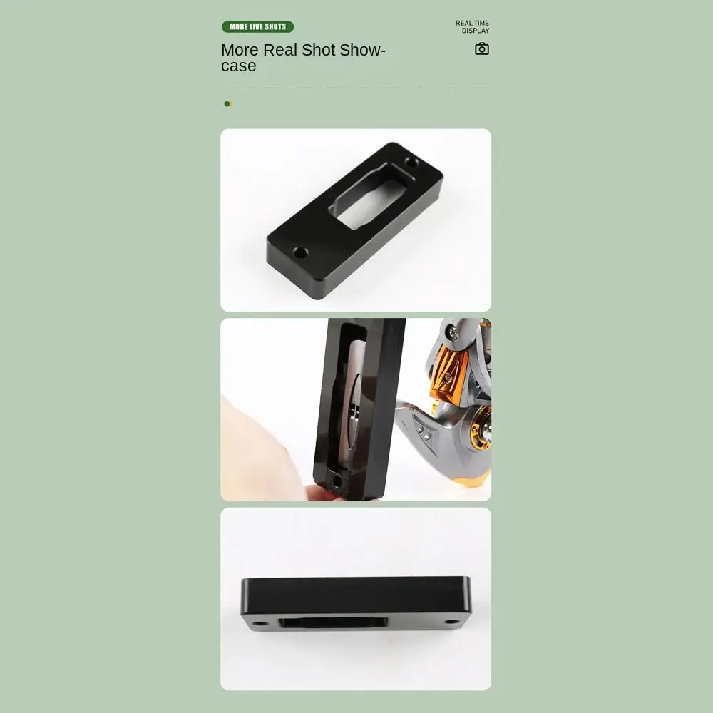 1/2 шт. держатель для рыболовной катушки настенный металлический/пластиковый