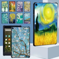 tablet case cover for fire hd 10 plus5th7th9th11thhd 8 plus6th7th8th10thfire 7 5th7th9th paint print hard back shell