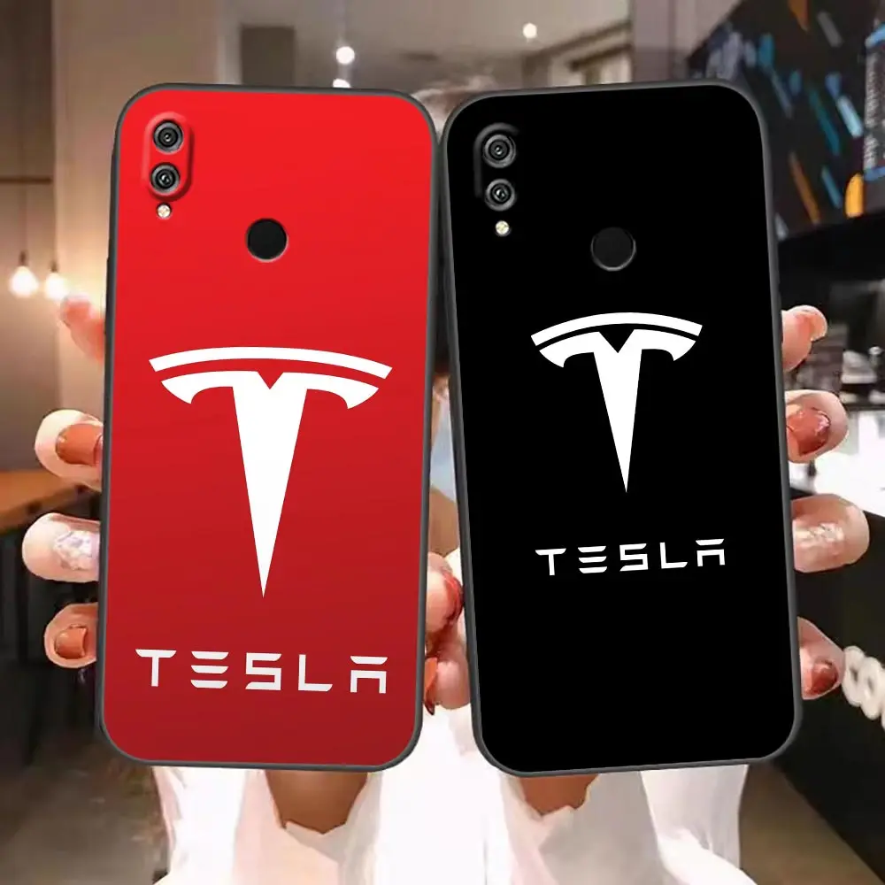 Case For HUAWEI Honor 9X 9 8X Max 80 70 60 50 30 20 10 10I NOTE 10 Lite Pro Case Cover Funda Coque Shell Capa New Energy T-Tesla