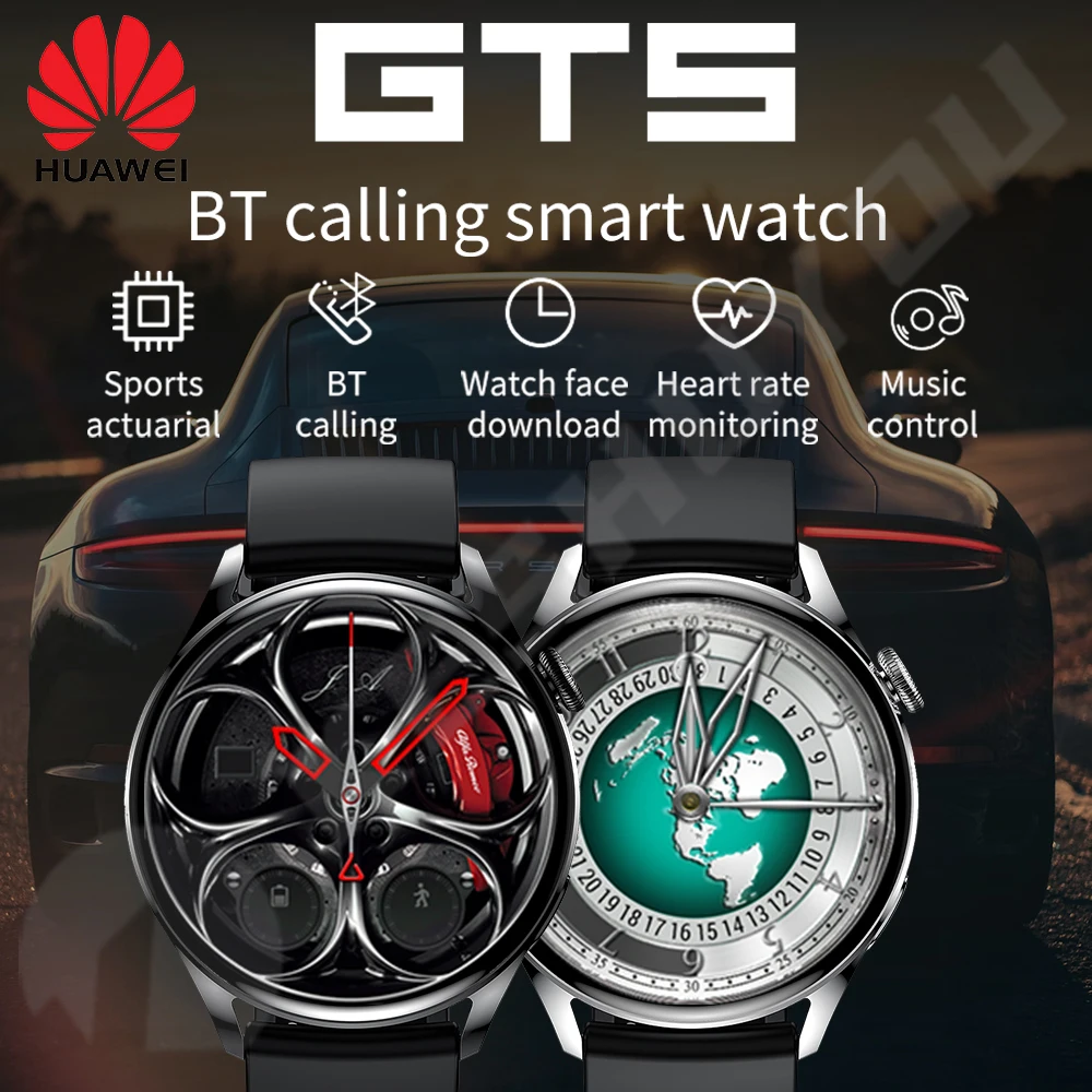 

Смарт-часы Huawei GT5 для Android iOS PK GT3 Pro