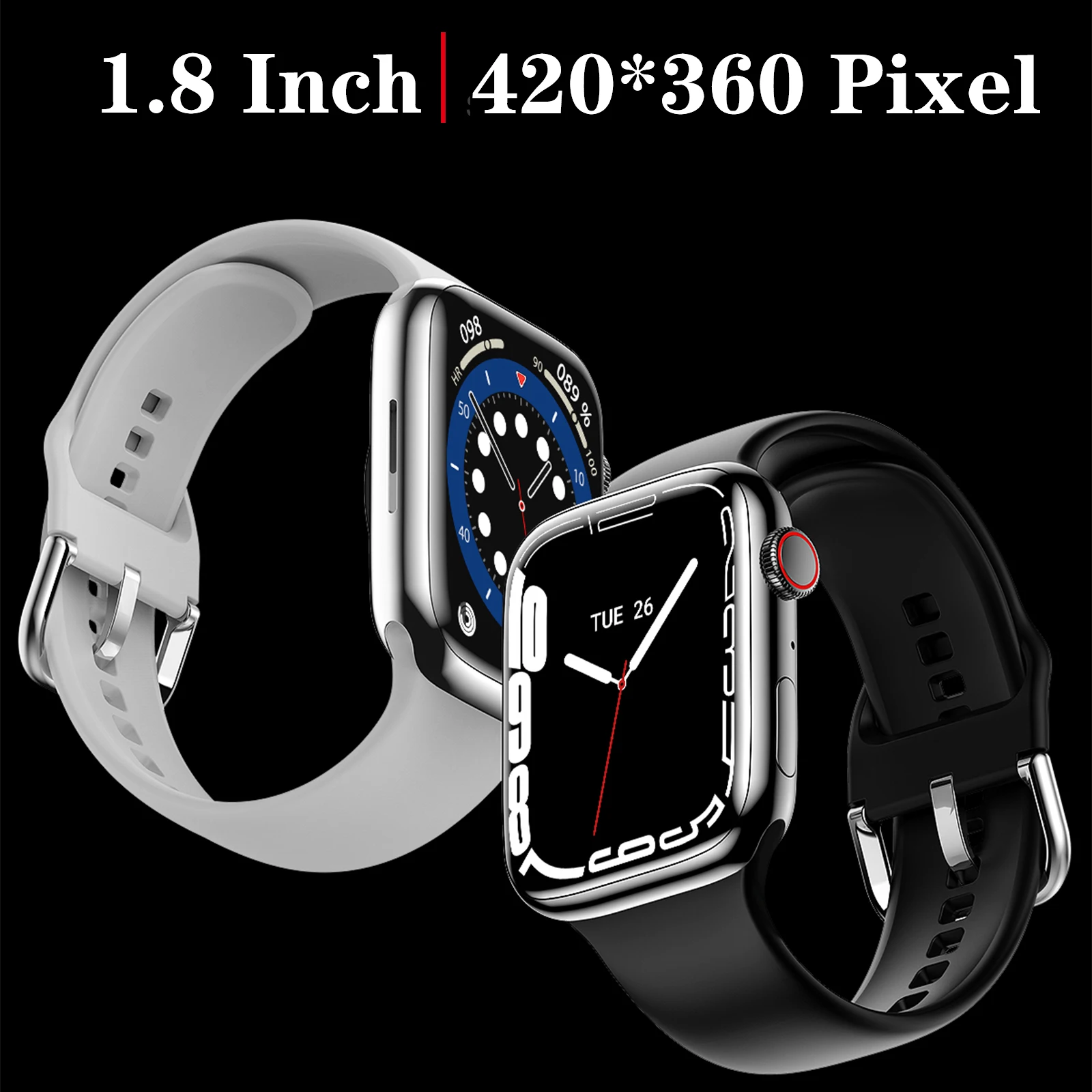 LEMFO смарт часы мужские женские smart watch series 7 умные NFC Smartwatch 2022 men women Bluetooth вызов
