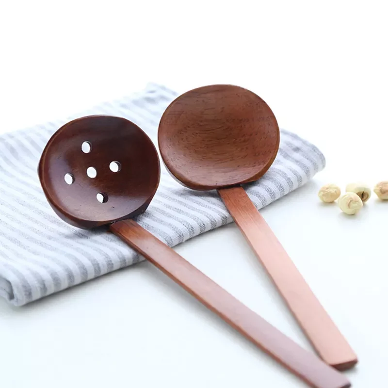 

Japanese Bamboo Handle Tortoise Shell Spoon Hot Pot Spoon Soup Spoon Ramen Spoon Nanmu Material Soup Spoon Hot Pot Spoon