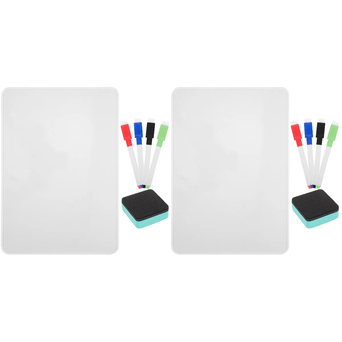 

2 Sets Board Dry Erase Board Erasable Writing Whiteboard for Home Office