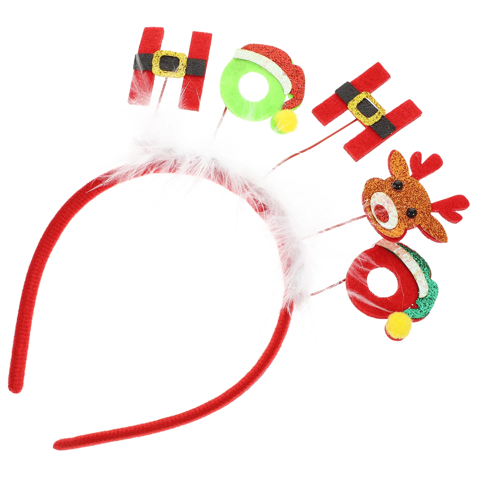 

Рождественская повязка на голову, детское рождественское платье, аксессуары для волос, рождественские милые праздничные Аксессуары для девочек