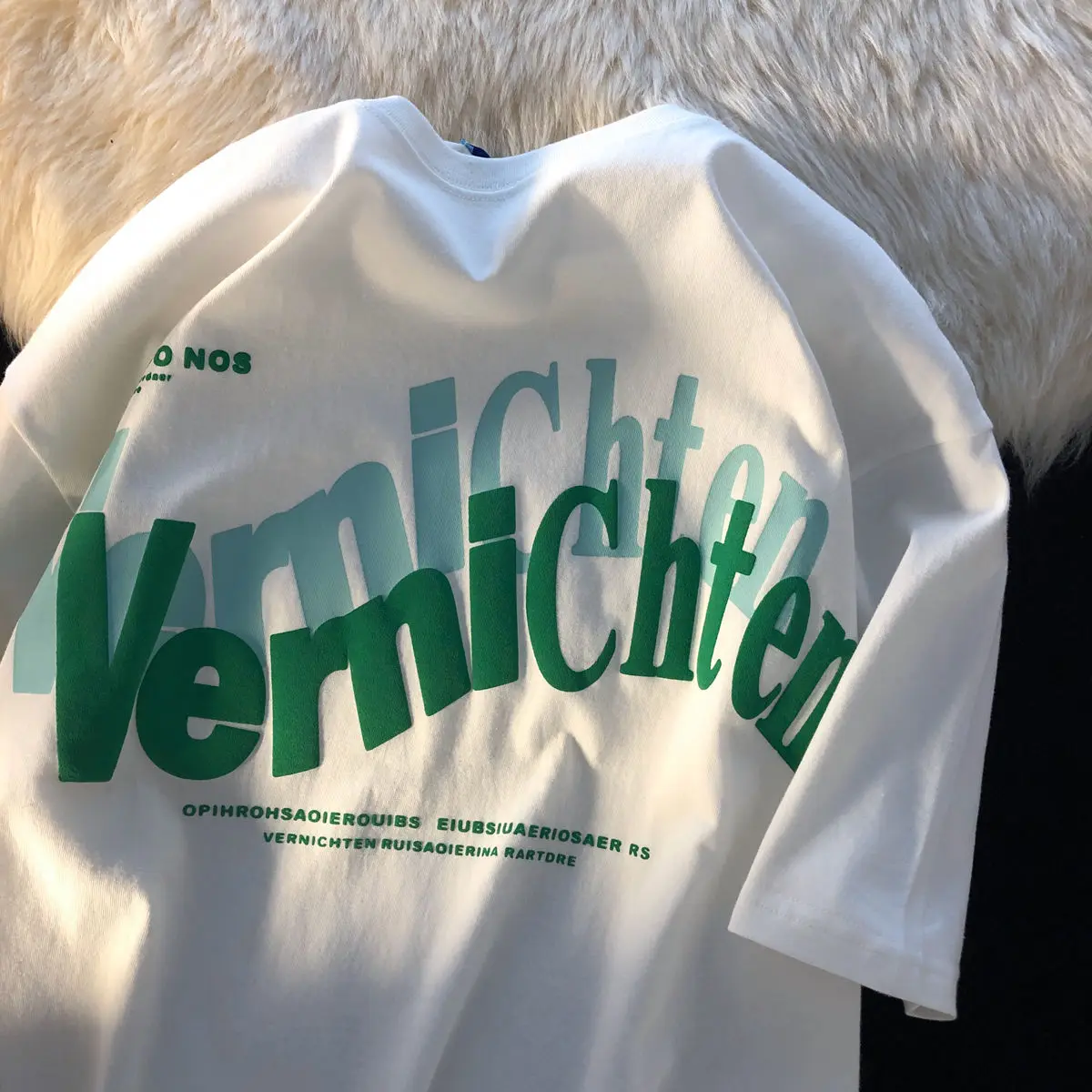 Футболка женская с коротким рукавом Свободный Топ в американском стиле хип-хоп